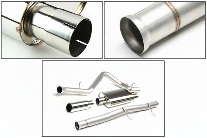 Catback Exhaust Muffler for Chevrolet Silverado GMC Sierra (2007-2013) 4.8L 5.3L 6.0L