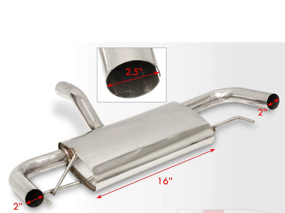 Catback Exhaust Muffler for Lexus CT200h (2011-2017)
