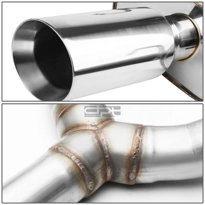 Catback Exhaust System & Dual Muffler Tips for Chevy Monte Carlo (2000-2005) 3.8L