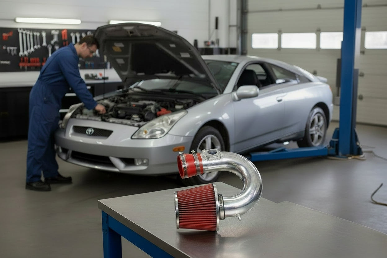 Performance Air Intake for Toyota Celica GTS (2000-2005) 1.8L L4 Engine Red Default Title