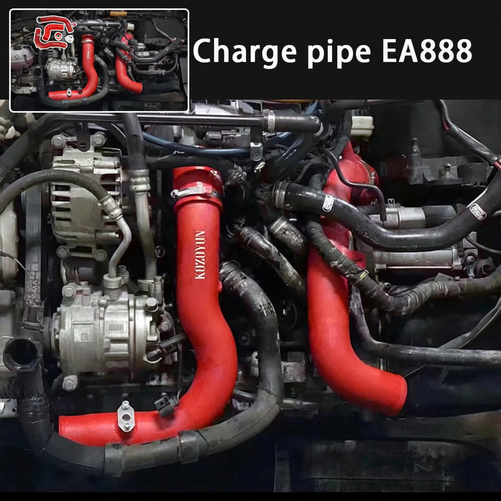 Charge Pipe & Boost Pipe for Audi A3 S3 & Volkswagen Golf R GTI 1.8T 2.0T