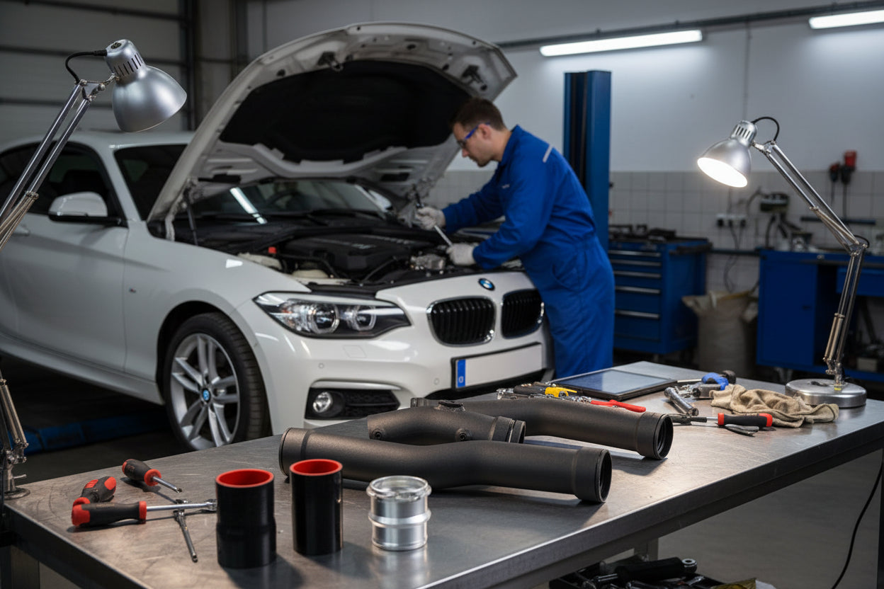 Charge Pipe & Boost Pipe for BMW 1 Series 3 Series (2012-2018) 4 Series (2013-2016) 2.0L Turbo