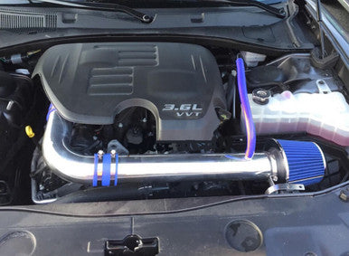 Cold Air Intake Kit for Dodge Challenger (2011-2021) with 3.6L V6 Engine Blue Default Title