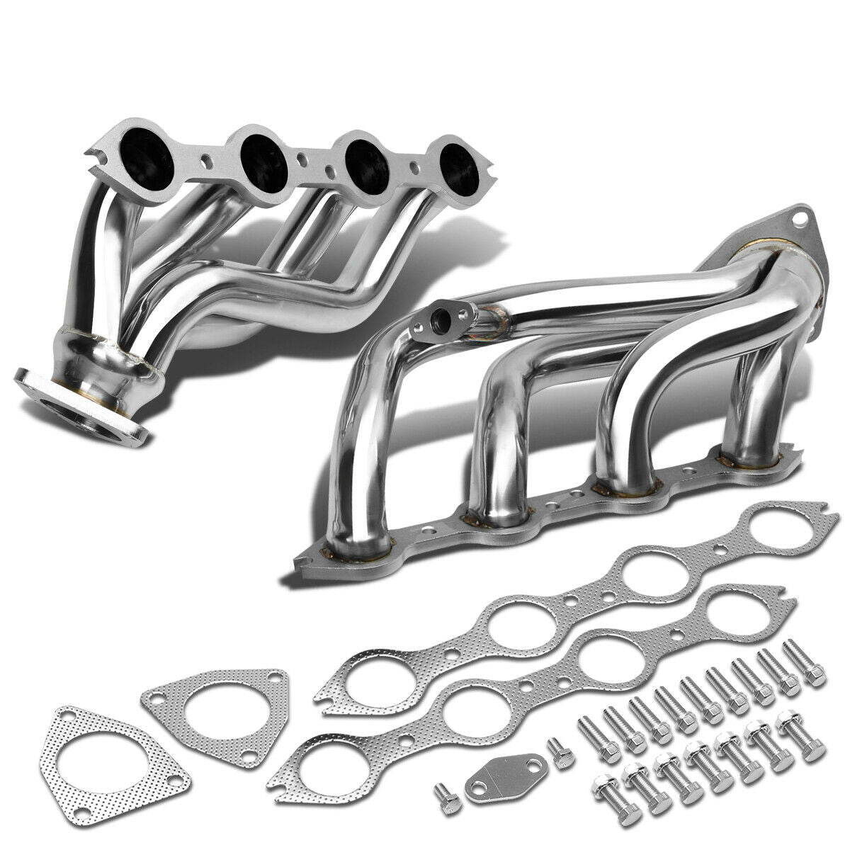 Short Exhaust Header for Chevrolet Silverado/GMC Sierra (1999-2005) with 6.0L V8 Engine