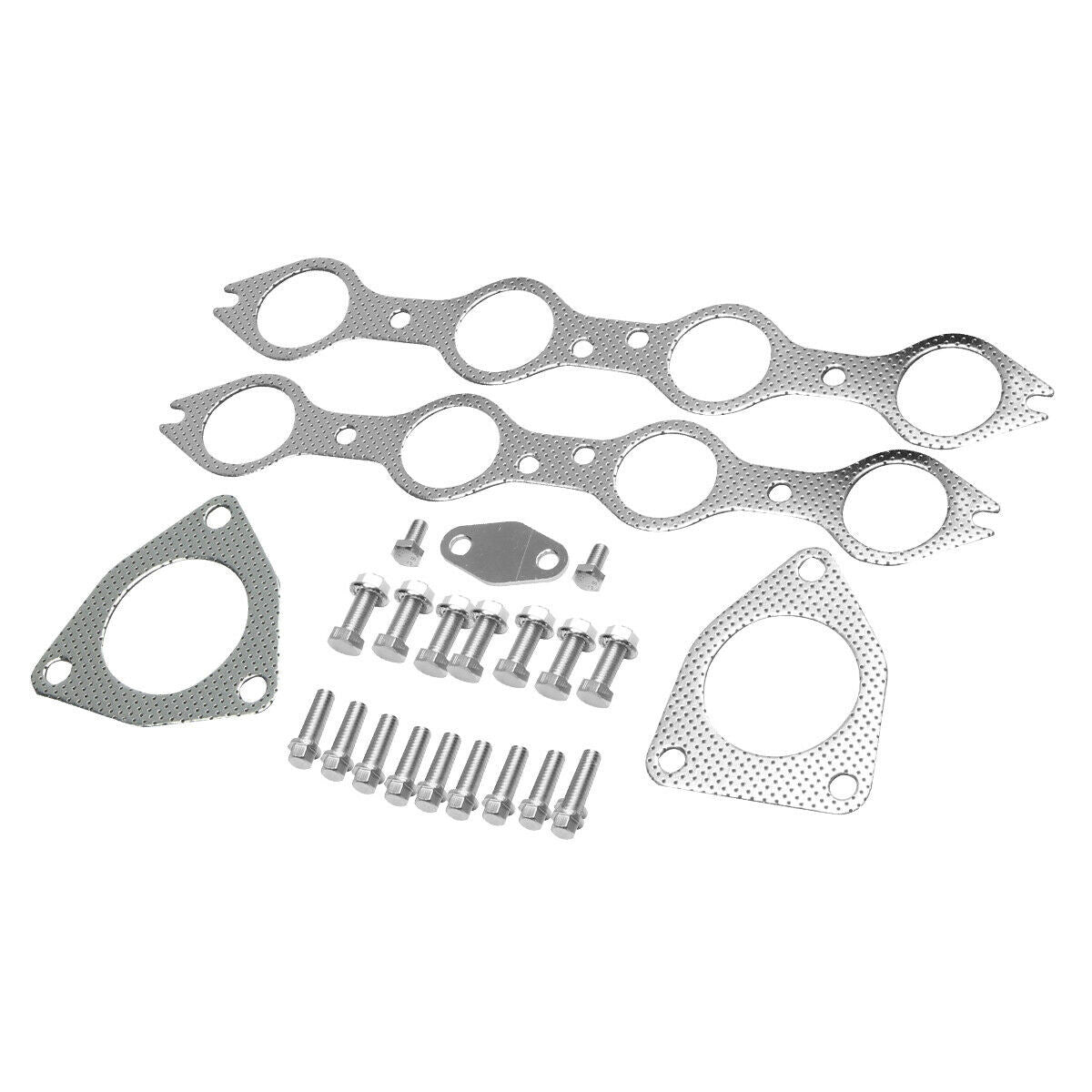 Short Exhaust Header for Chevrolet Silverado/GMC Sierra (1999-2005) with 6.0L V8 Engine