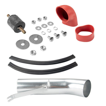 Cold Air Intake for GMC/Chevy (1999-2006) V8 4.8L/5.3L/6.0L Engines Chrome Red