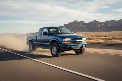 Cold Air Intake for Chevy S10 Pickup GMC Sonoma (1998-2003) 2.2L Engine - Black