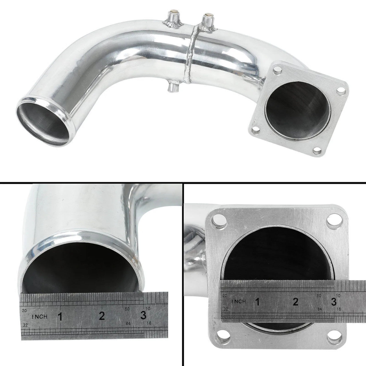 Air Intake Elbow for (1994-1998) Dodge Ram 2500 3500 5.9L 12V Diesel Engine Black