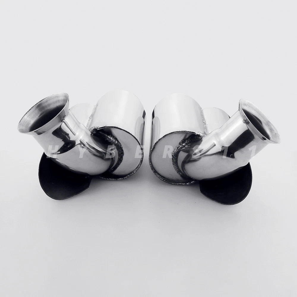 Chrome Exhaust Tips for Porsche 911 996 (1999-2001)