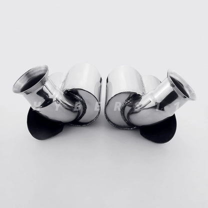 Chrome Exhaust Tips for Porsche 911 996 (1999-2001)