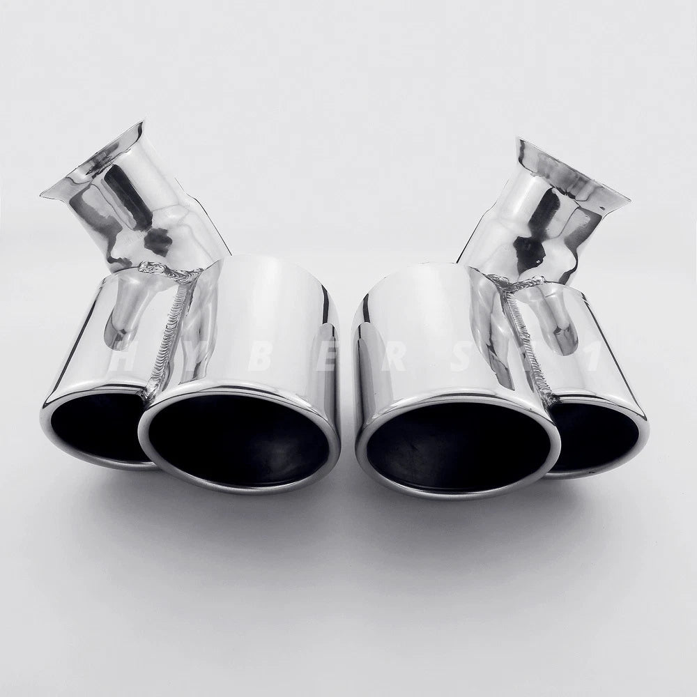 Chrome Exhaust Tips for Porsche 911 996 (1999-2001)