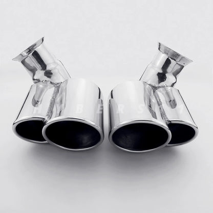Chrome Exhaust Tips for Porsche 911 996 (1999-2001)