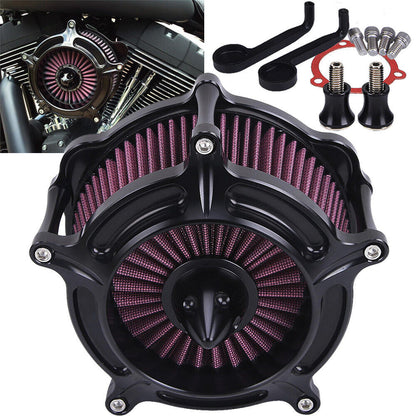 Air Intake Filter Kit For Harley Davidson Sportster Iron (1991-2023) 883 1200 72 48