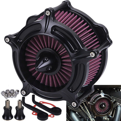Air Intake Filter Kit For Harley Davidson Sportster Iron (1991-2023) 883 1200 72 48