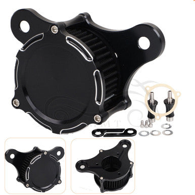 Air Cleaner Intake Filter Kit for Harley Electra Road Glide FLHTC (2008-2016) Black Default Title