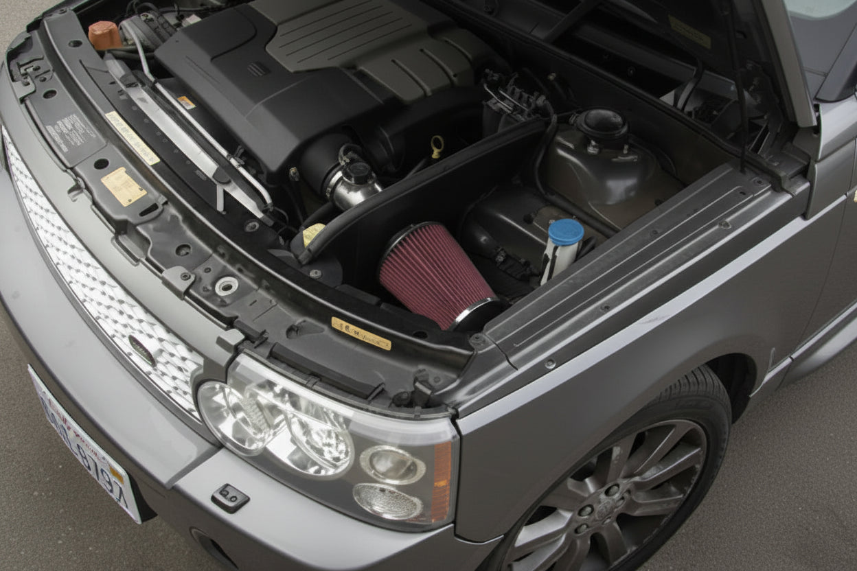 Cold Air Filter Intake for Land Rover Range Rover (2006-2009) 4.4L Non-Supercharged Engine