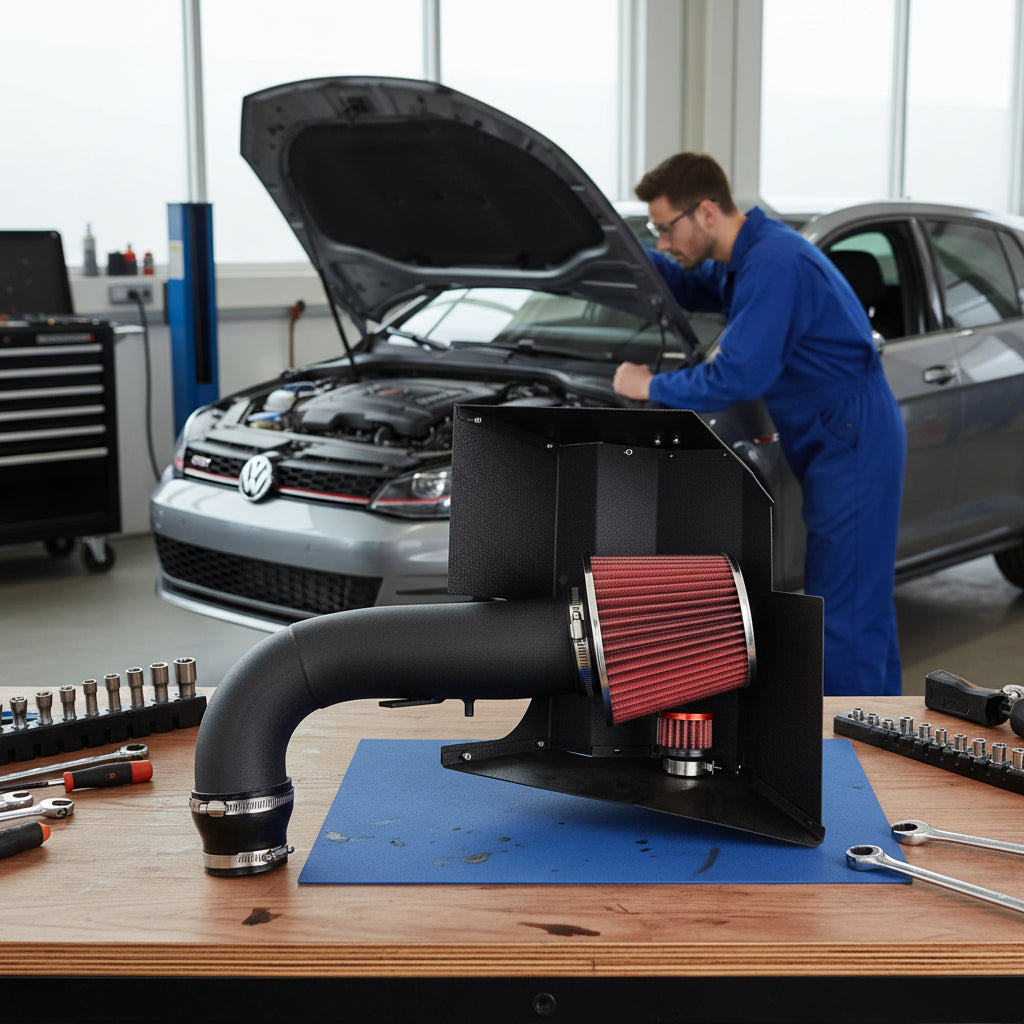 Cold Air Intake for Audi A3 & VW GTI Golf (2015–2021) 1.8T 2.0T Non-MAF Engines