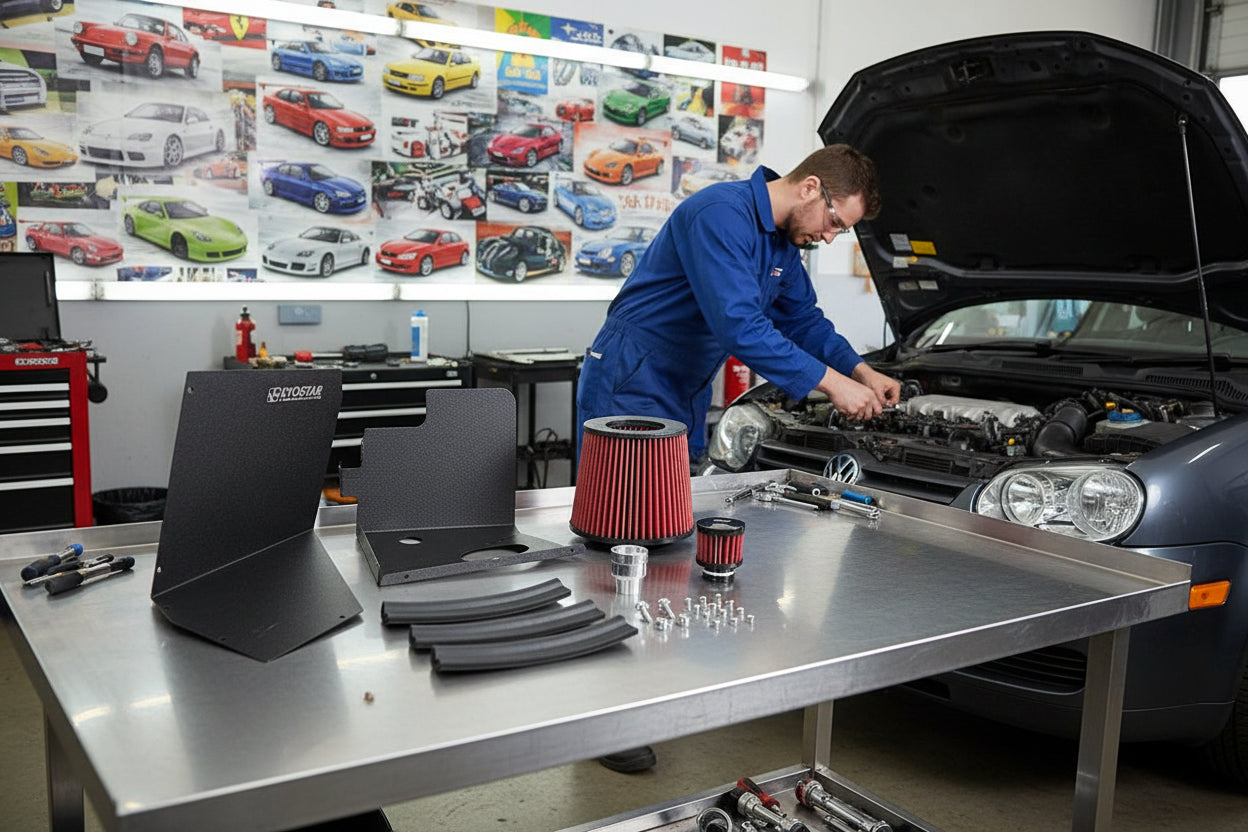 Cold Air Intake for Audi TT & Volkswagen Golf GTI Jetta Jetta GLI (1999-2006) MK4 1.8T