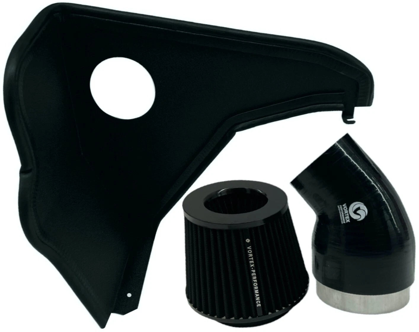 Cold Air Intake for BMW E46 320 323 325i ci xi 328i ci (1999-2006) 2.3L 2.5L 2.8L - BLK V2