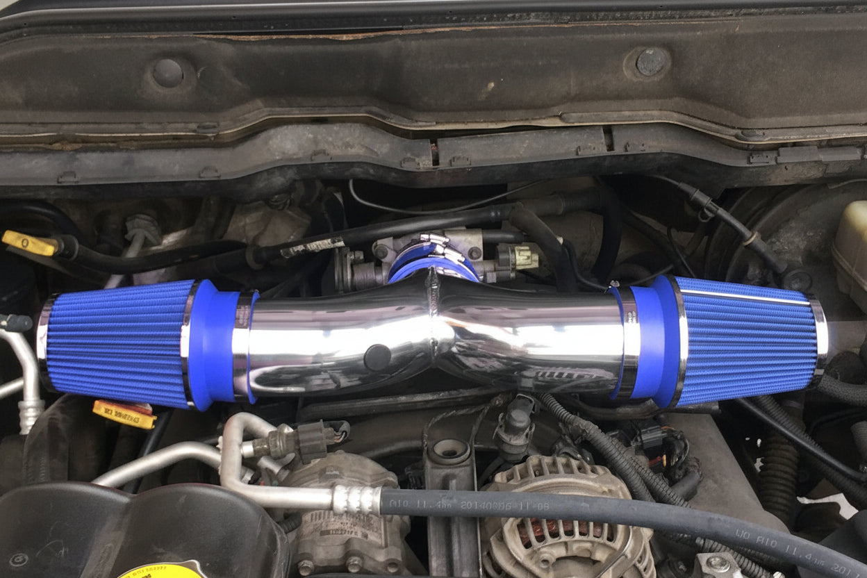 Cold Air Intake for Dodge Ram 1500 (2003-2008) 5.7L HEMI - Blue