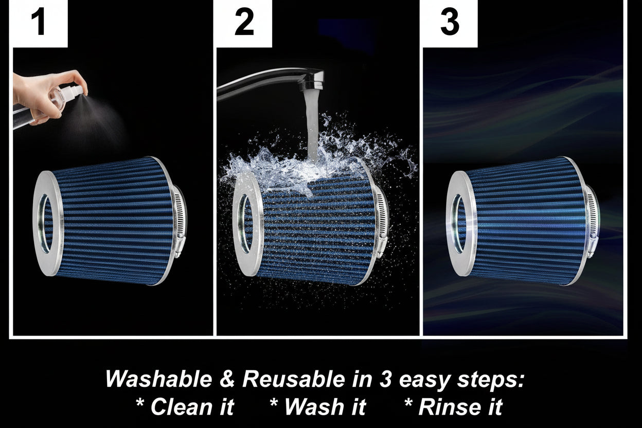 Cold Air Intake for Ford Thunderbird (1990-1997) 3.8L Non-Supercharged Engine