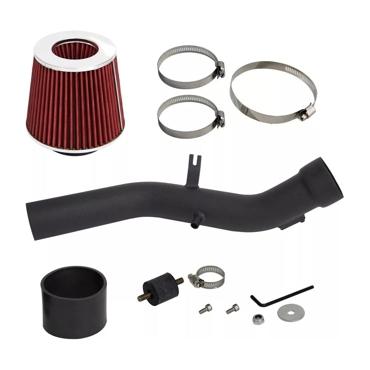 Cold air intake kit with red filter for Lexus IS 250 and IS 350 2006-2013