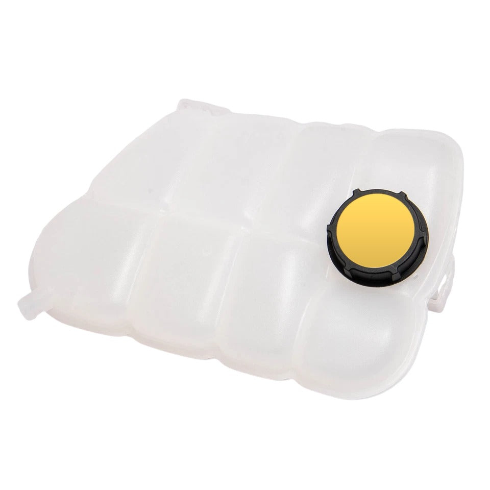 Coolant expansion tank for Ford Transit Connect 2.5L, rear side view