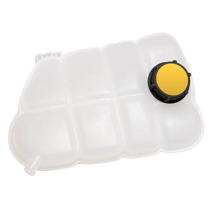Coolant expansion tank for Ford Transit Connect 2.5L, top three-quarter view