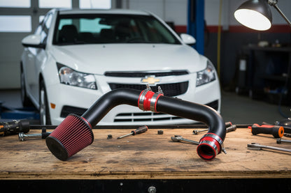 Cold Air Intake Kit for Chevrolet Cruze (2011-2015) with 1.4L DOHC Turbo Engine Black Default Title