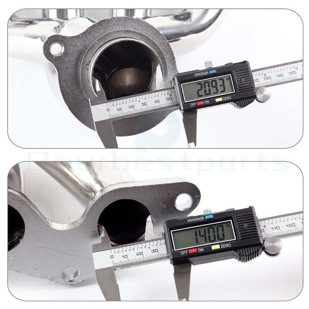 Stainless Steal Manifold Headers For Honda Civic EX (2001-2005) with 1.7L SOHC Engine