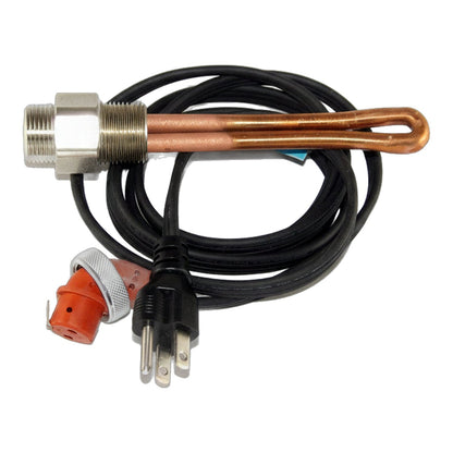 1500W engine block heater for 1974-1995 Detroit Diesel Silver Series 6V-92 and 8V-92