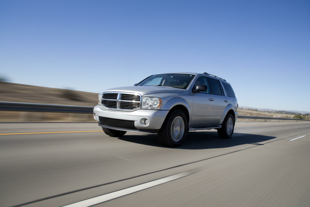 Dodge Durango (2004-2009) driving fast