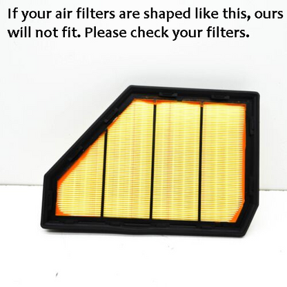 Performance Air Filter for BMW X5 X6 xDrive 50i 2014-2018 with N63 4.4L Engine