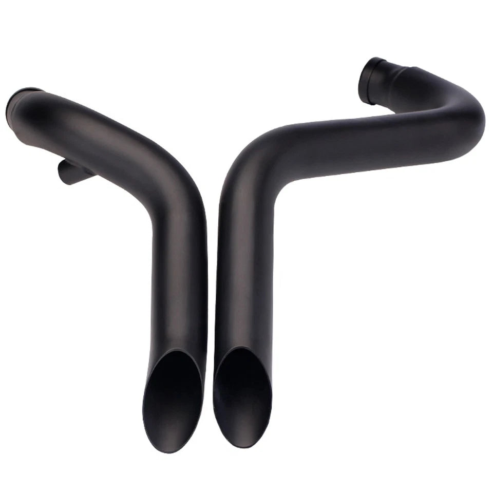 Drag Exhaust Pipes for Harley Davidson Dyna (1991-2017) Forward Controls