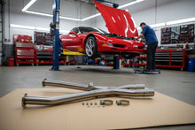 Dual 2.5" X-Pipe for Chevy Corvette (1997-2004) C5 Z06 5.7L Engine