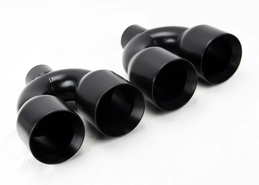 Dual Black Exhaust Tips for Chevrolet Camaro (2010-2023) 