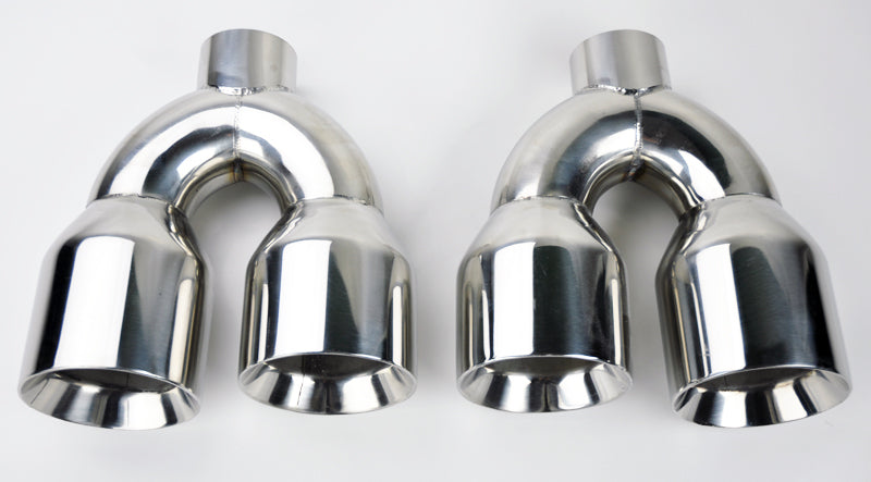 Dual Exhaust Tips for Chevrolet Corvette C6 (2005-2013)