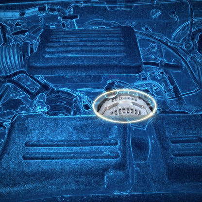 2001-2003 Dodge Durango 4.7L alternator location in the engine bay