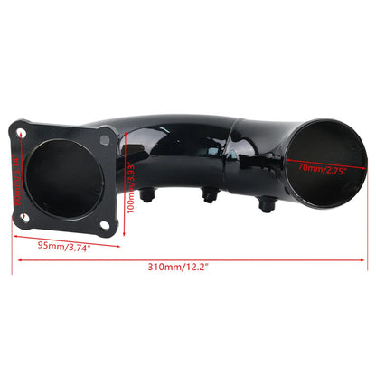 Cold Air Intake for Dodge Ram (1998-2002) 5.9L Cummins Diesel Engine Black