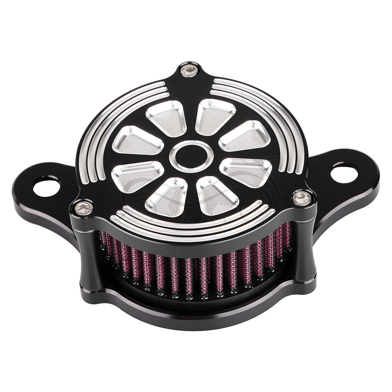 Air Cleaner Intake Filter Kit Octo Petal for Harley Touring Electra Road Glide