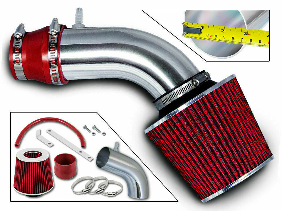 Short Ram Air Intake for Hyundai Veloster (2011-2017) with 1.6L Engine Red