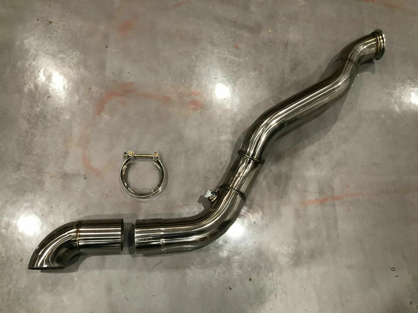 Exhaust 3 Inch for Chevrolet Silverado GMC Sierra (2000-2009) Single Turbo 4.8L 5.3L 6.0L 6.2L