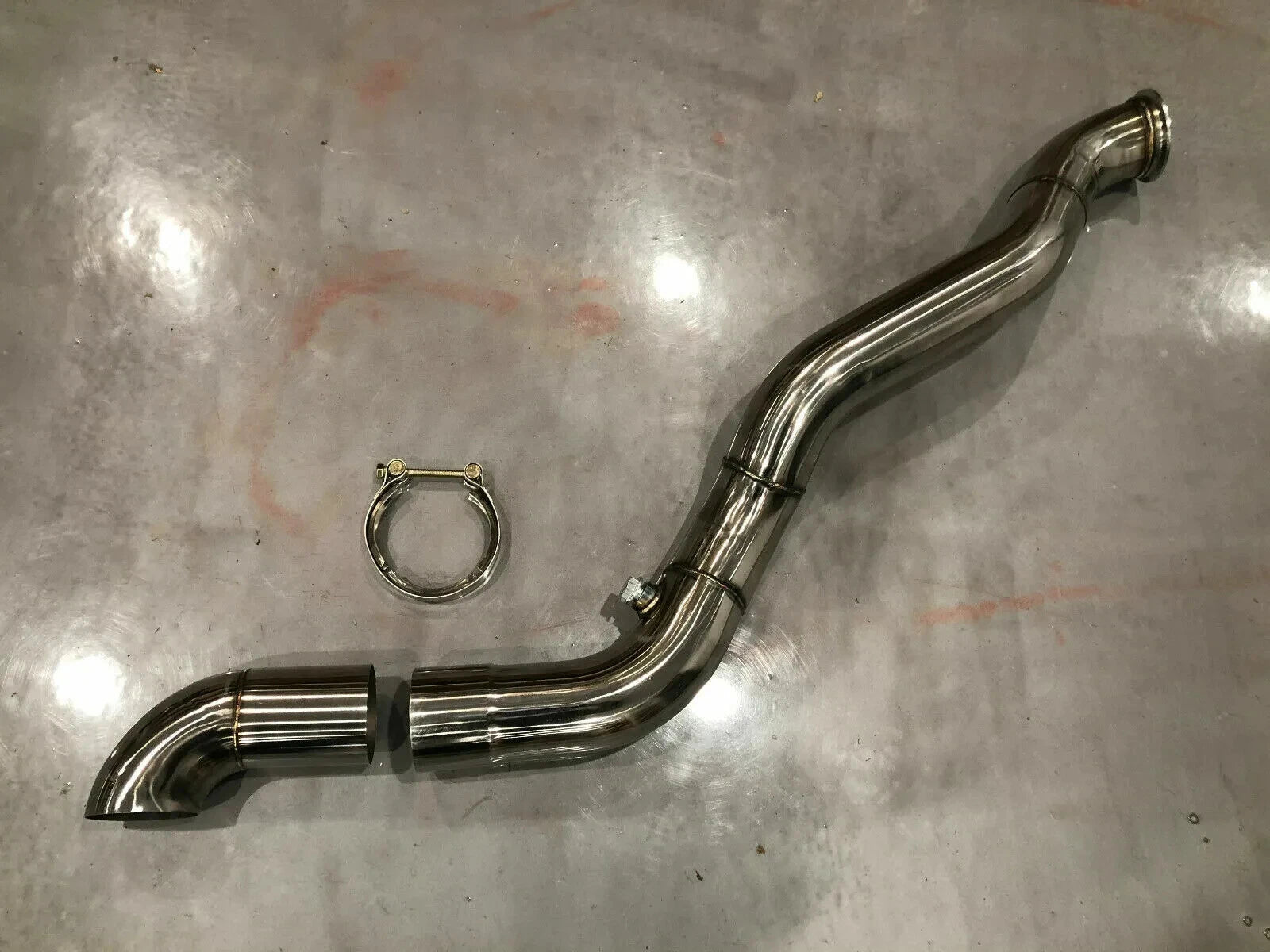 Exhaust 3 Inch for Chevrolet Silverado GMC Sierra (2000-2009) Single Turbo 4.8L 5.3L 6.0L 6.2L
