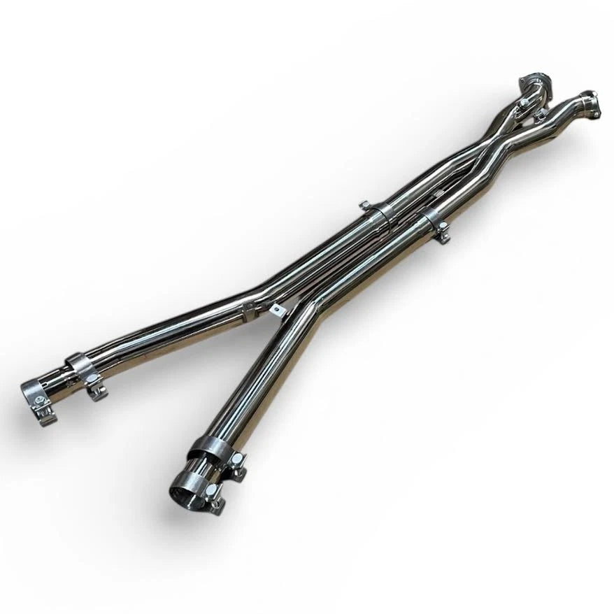 Exhaust Cross Over X Pipe Full Kit For Chevrolet Corvette (2005-2013) 