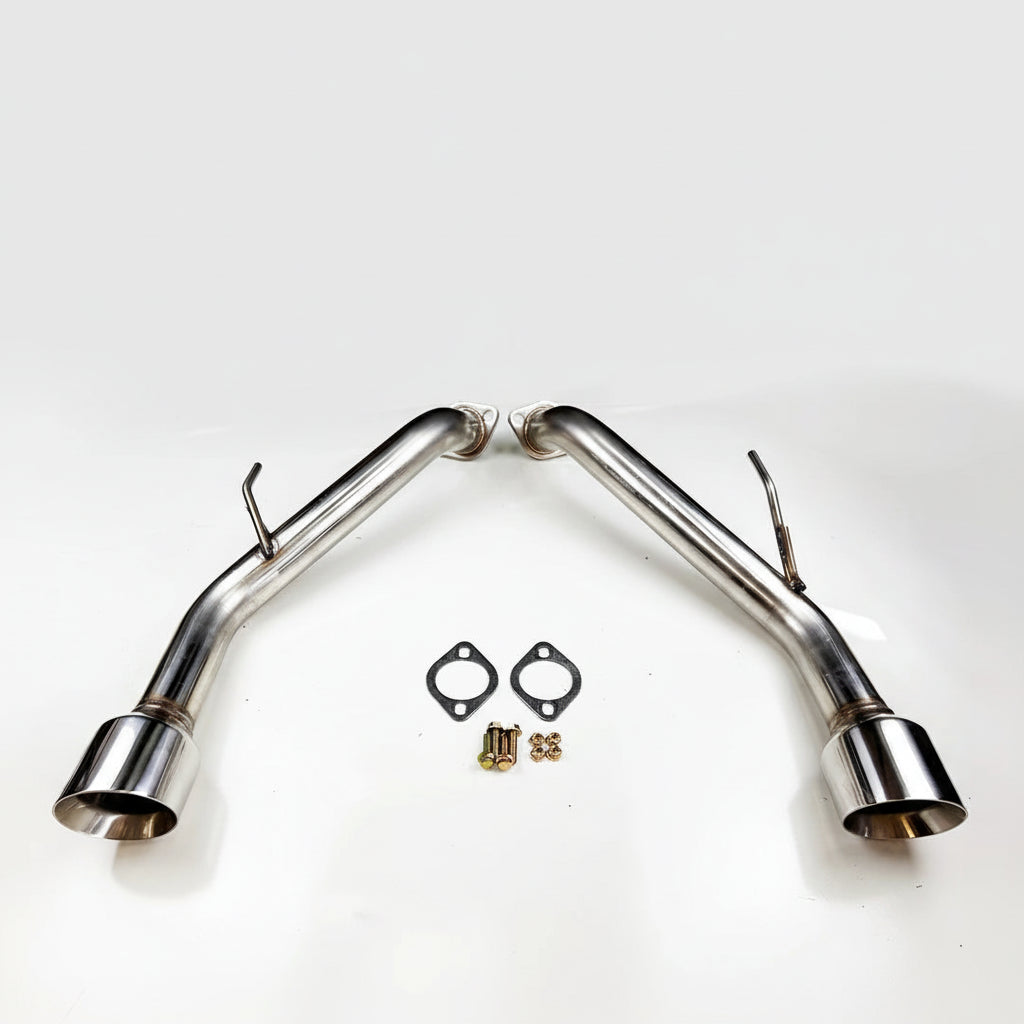 Exhaust Dual Tips Muffler Delete For Infiniti Q50 (2014-2024)