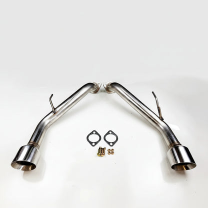 Exhaust Dual Tips Muffler Delete For Infiniti Q50 (2014-2024)