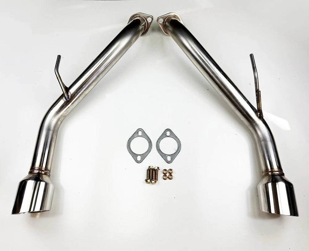 Exhaust Dual Tips Muffler Delete For Infiniti Q50 (2014-2024)