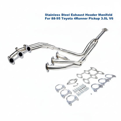 Exhaust Header Manifold for Toyota 4Runner & Pickup (1988-1995) 3.0L