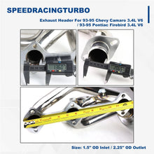 Exhaust Headers for Chevy Camaro & Pontiac Firebird (1993-1995) 3.4L Engine 