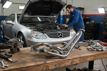 Exhaust Headers for Mercedes Benz C220 C230 SLK230 (1994-2004) 2.3L 2.3L